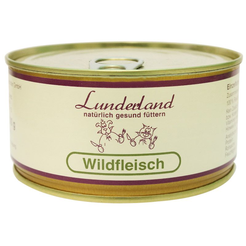 Lunderland Wildfleisch Dose 300g
