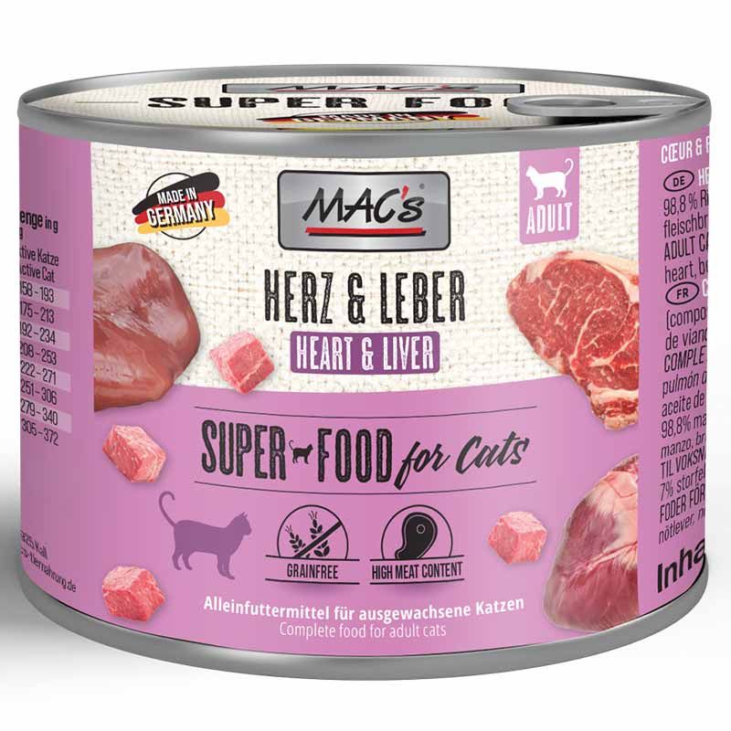 Macs Cat Dose Herz + Leber 200g
