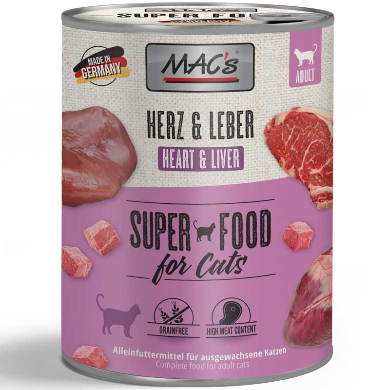 Macs Cat Dose Herz + Leber 800g