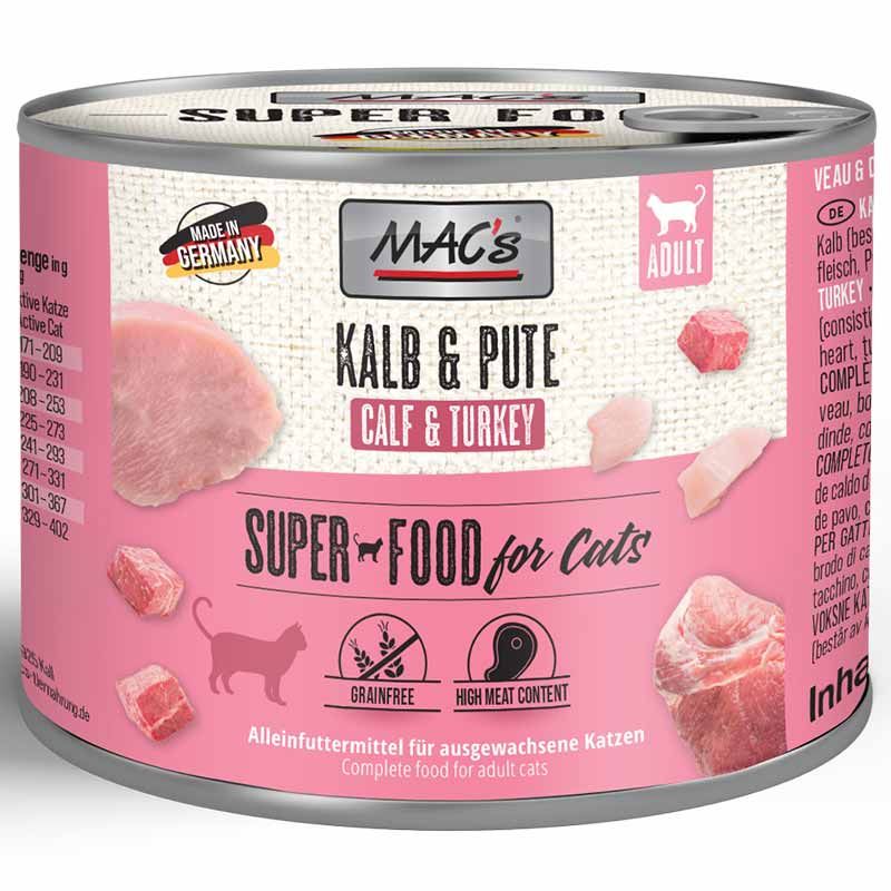 Macs Cat Dose Kalb + Pute 200g