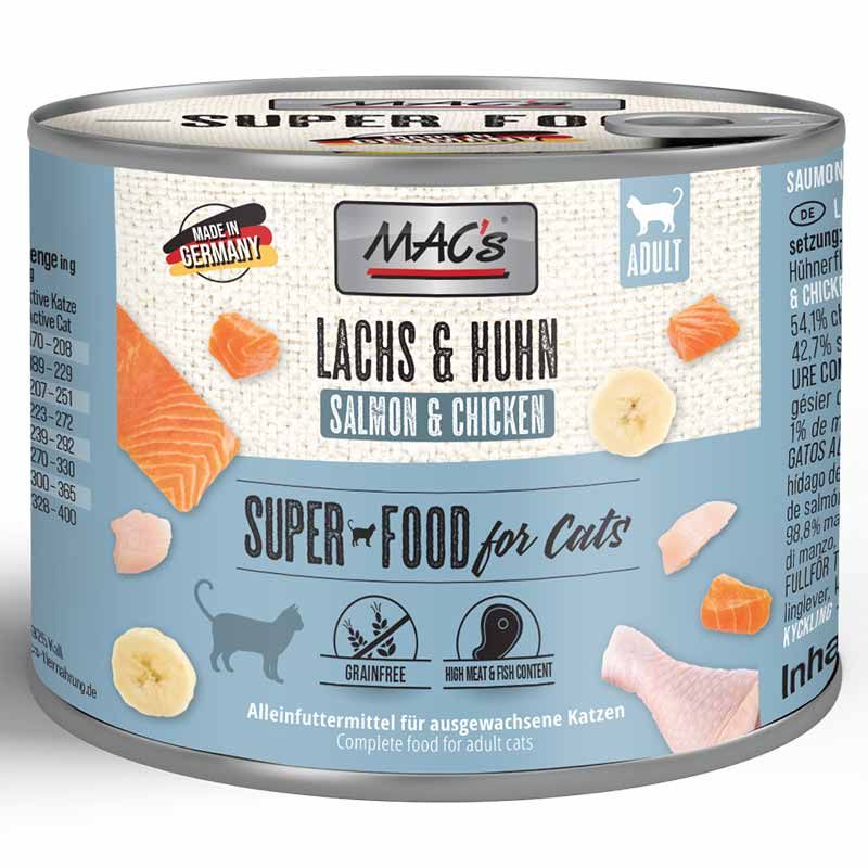 Macs Cat Dose Lachs + Hühnchen 200g
