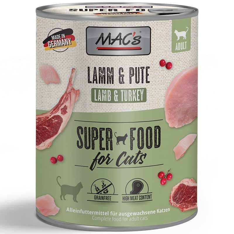 Macs Cat Dose Lamm + Pute 800g