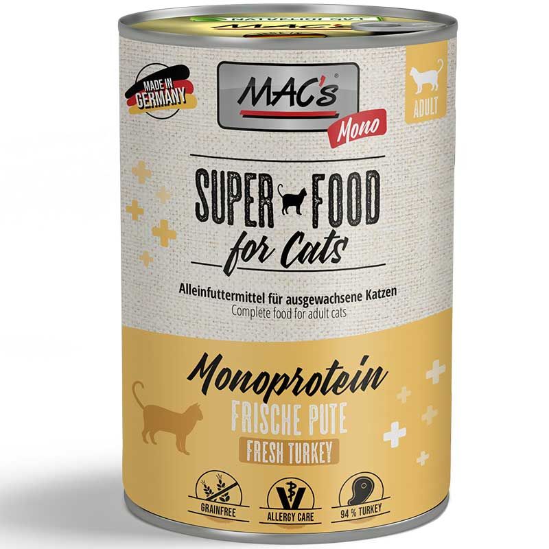 Macs Cat Dose Mono Sensitive Pute 400g