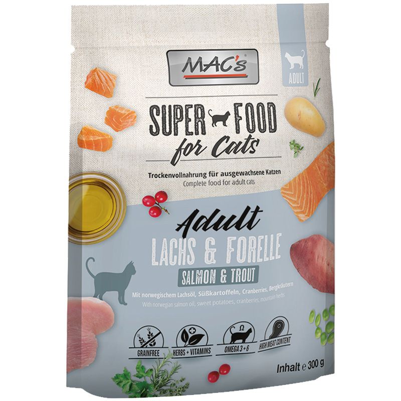 Macs Cat Adult Lachs + Forelle 300g