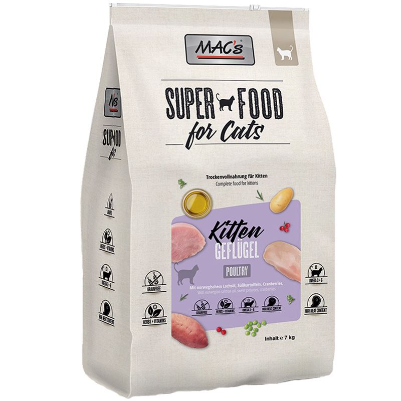 Macs Cat Kitten Geflügel 7 kg