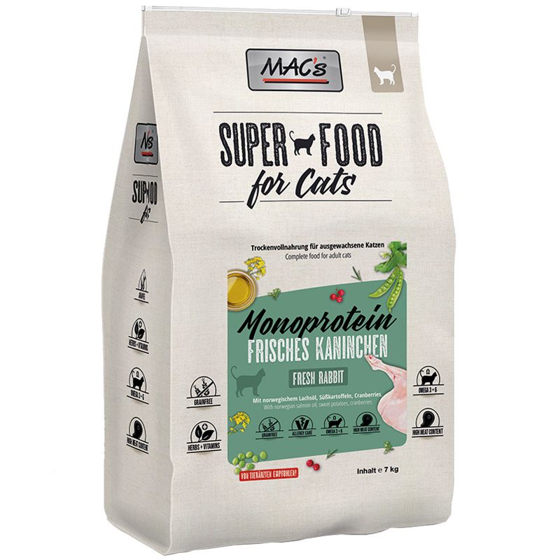 Macs Cat Adult Mono Kaninchen 7kg
