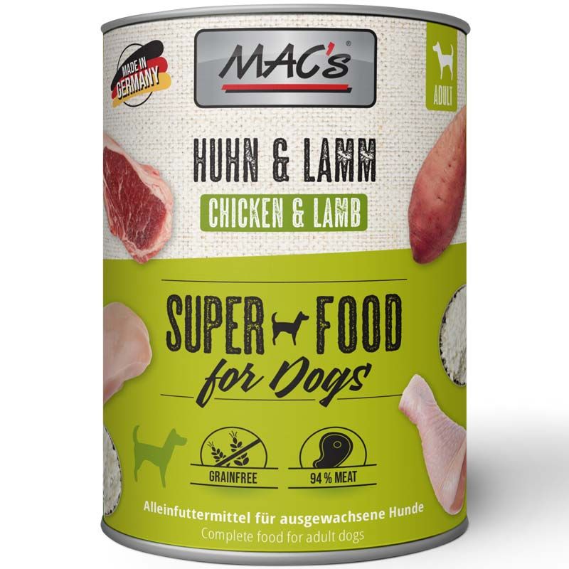 Macs Dog Huhn und Lamm 800g
