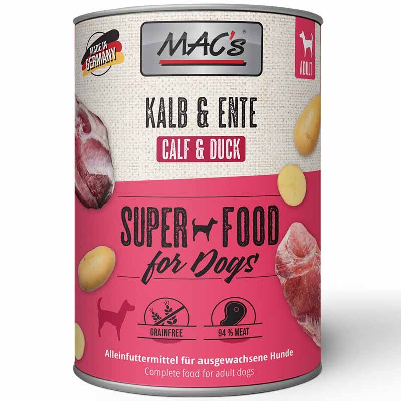 Macs Dog Kalb und Ente 400g