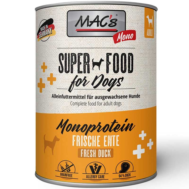 Macs Dog Mono Sensitive Ente 800g