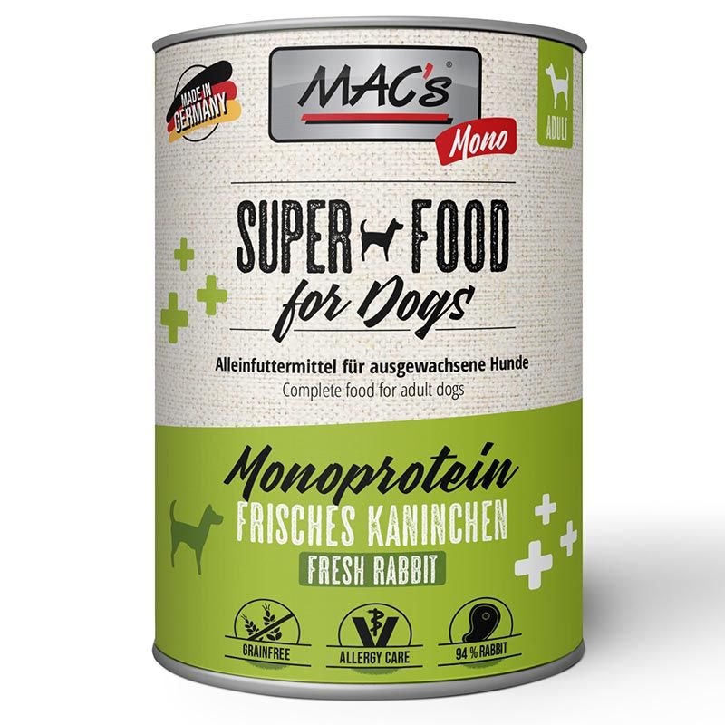 Macs Dog Mono Sensitive Kaninchen 400g