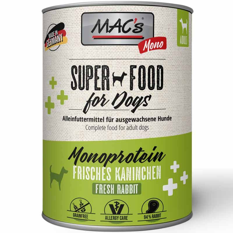 Macs Dog Mono Sensitive Kaninchen 800g