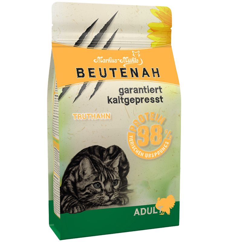 Markus-Mühle Beutenah Katzenfutter Truthahn 400g