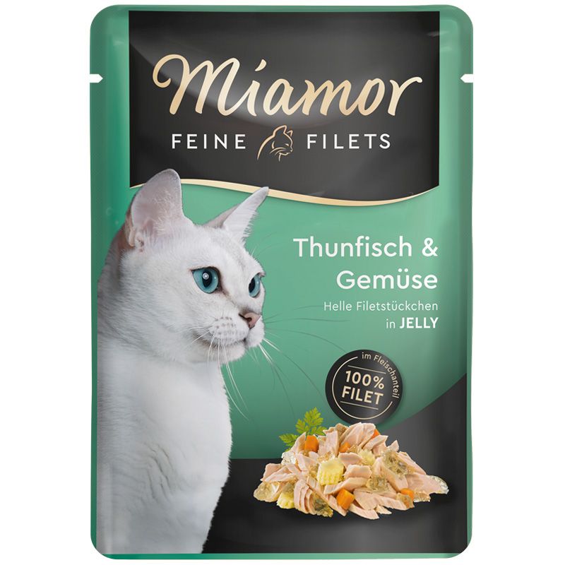 Miamor Feine Filets PB Thunfisch + Gemüse in Jelly 100g
