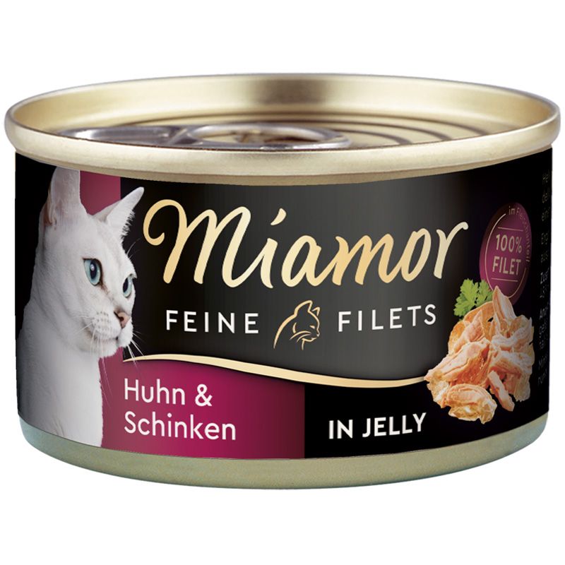 Miamor Feine Fil. Dose Huhn & Schinken 100g