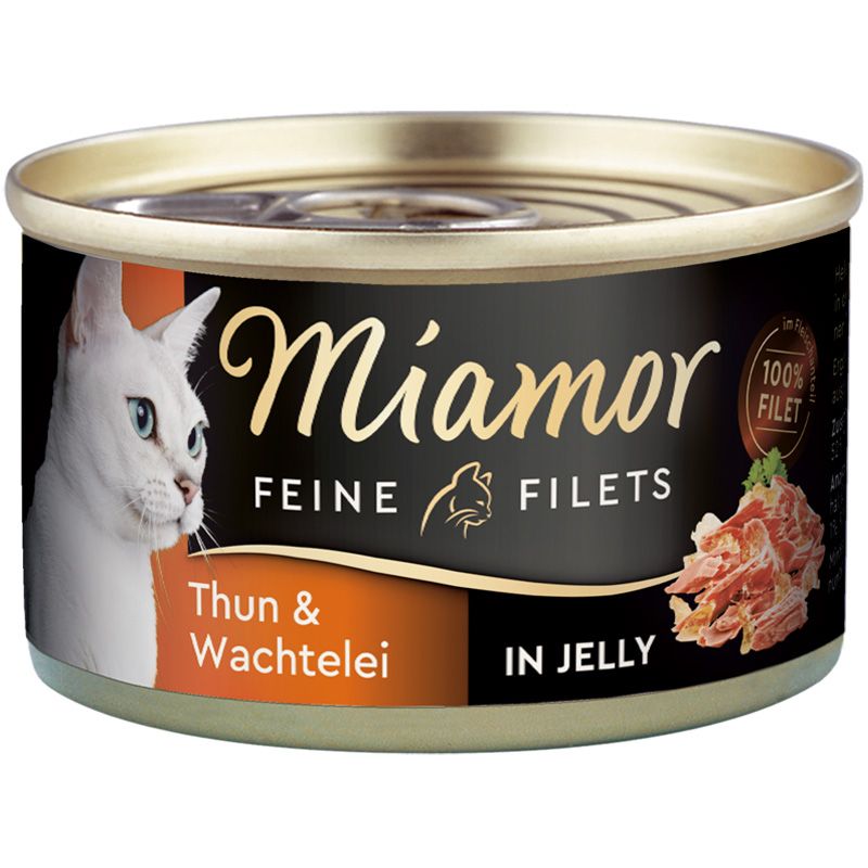 Miamor Feine Fil. Dose Thunfisch & Wachtelei 100g
