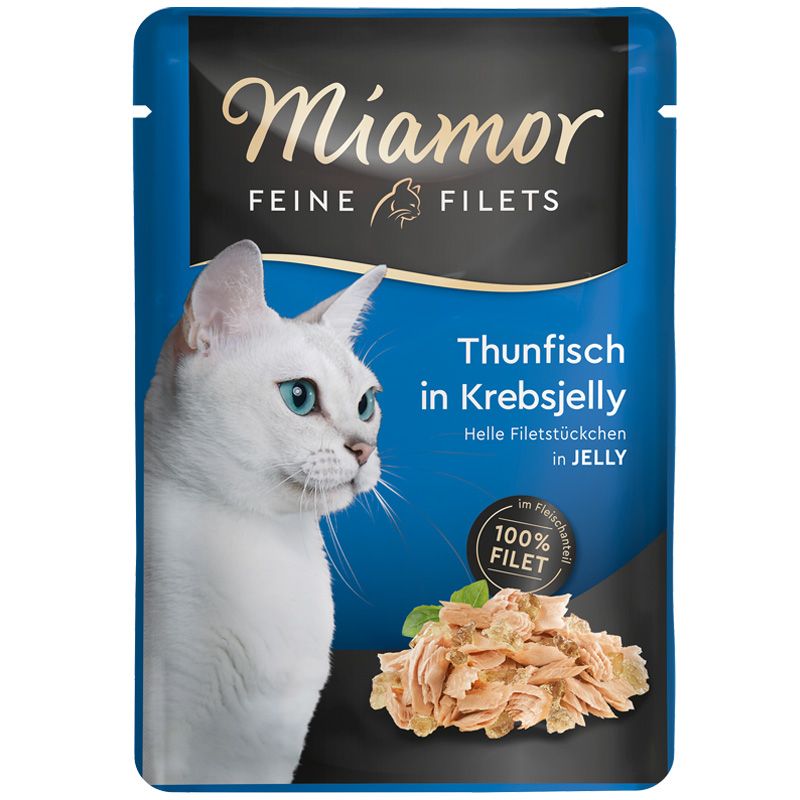 Miamor Feine Filets PB Thunfisch + Krebsjelly 100g
