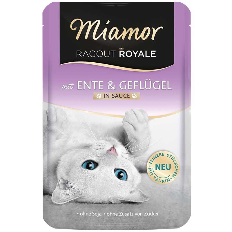 Miamor Ragout Royal Ente & Geflügel in Sauce 100g