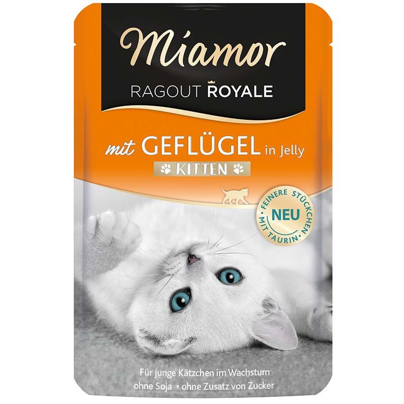 Miamor Ragout Royal KITTEN Geflügel 100g
