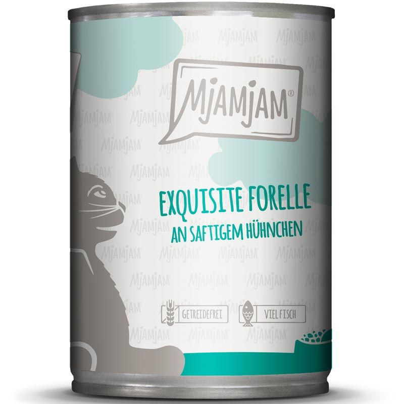 MjAMjAM Dose Forelle + Hühnchen 400g
