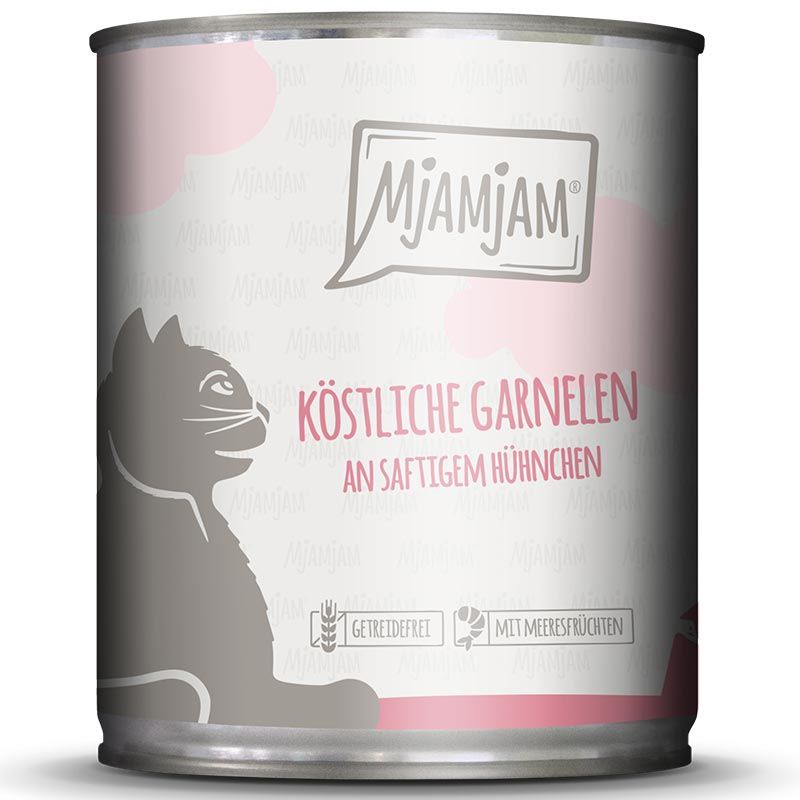 MjAMjAM Dose Garnelen + Hühnchen 800g