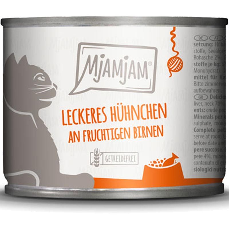 MjAMjAM Dose leckeres Hühnchen an fruchtigen Birnen 200g