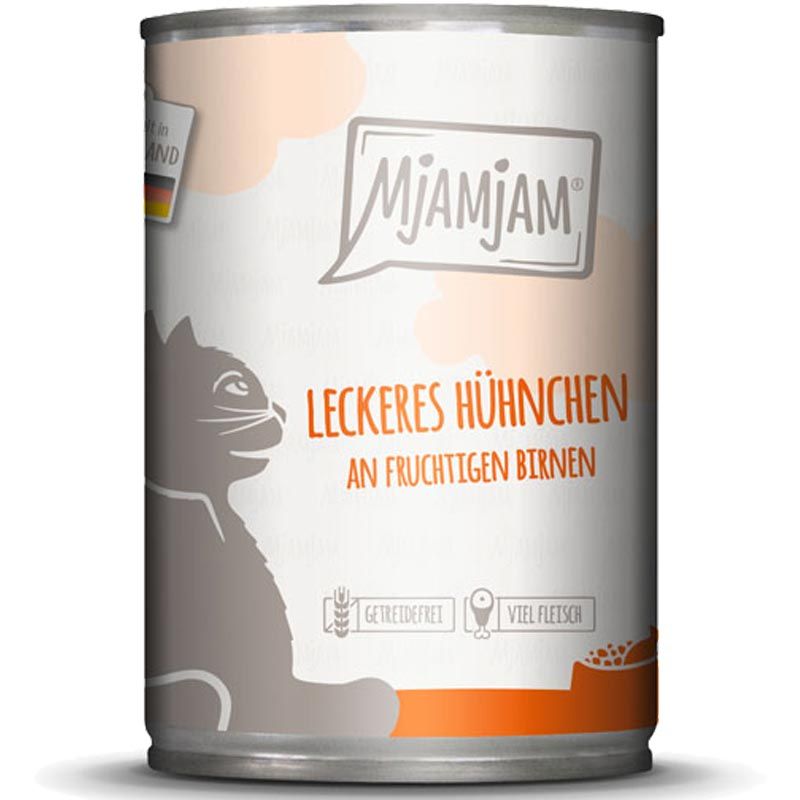 MjAMjAM Dose leckeres Hühnchen an fruchtigen Birnen 400g