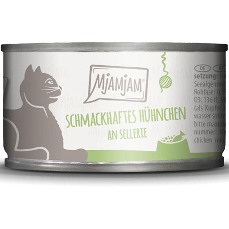 MjAMjAM Dose Hühnchen an gedünstetem Sellerie 100g