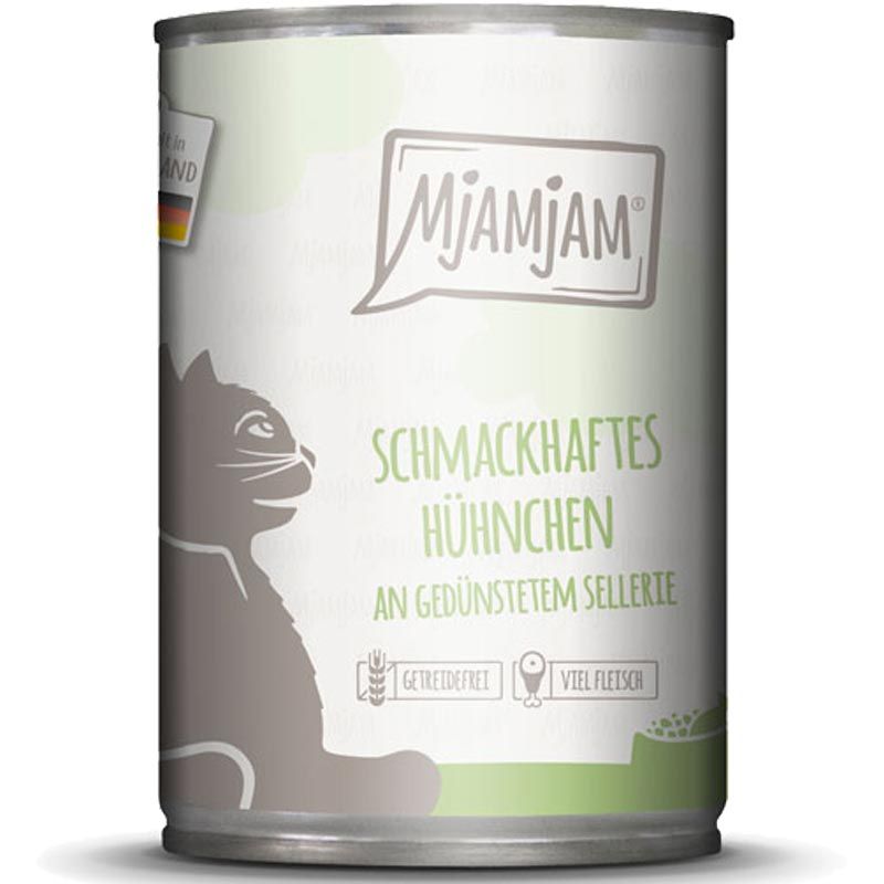 MjAMjAM Dose Hühnchen an gedünstetem Sellerie 400g