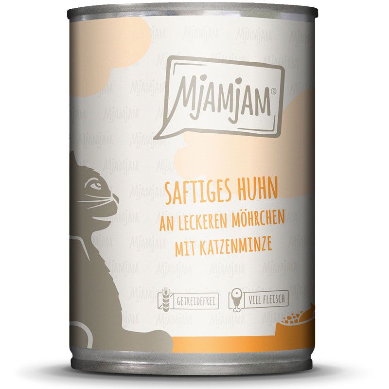 MjAMjAM Dose Hühnchen + Möhrchen 400g