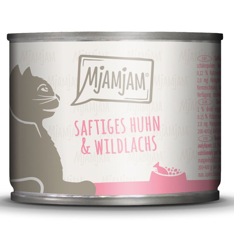 MjAMjAM Dose Huhn + Wildlachs 200g