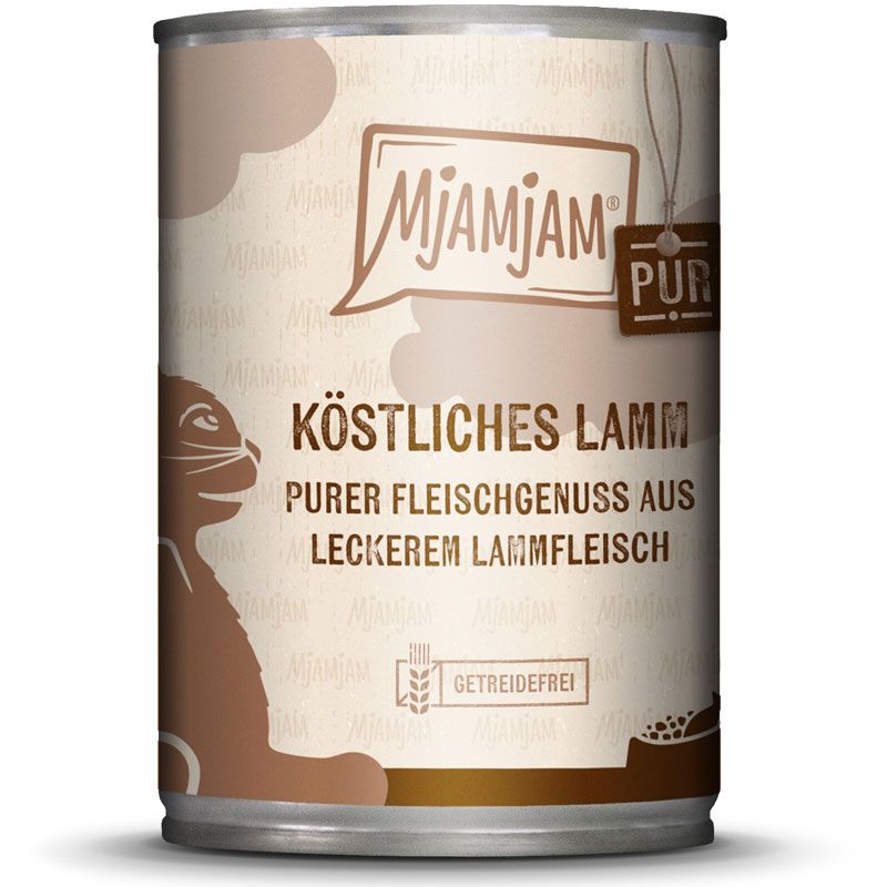 MjAMjAM Dose - Purer Fleischgenuss - Lamm Pur 400g