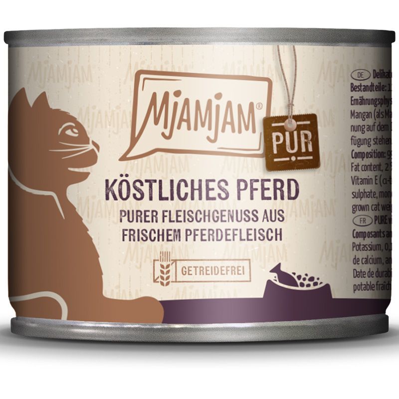 MjAMjAM Dose - Purer Fleischgenuss - Pferd Pur 200g