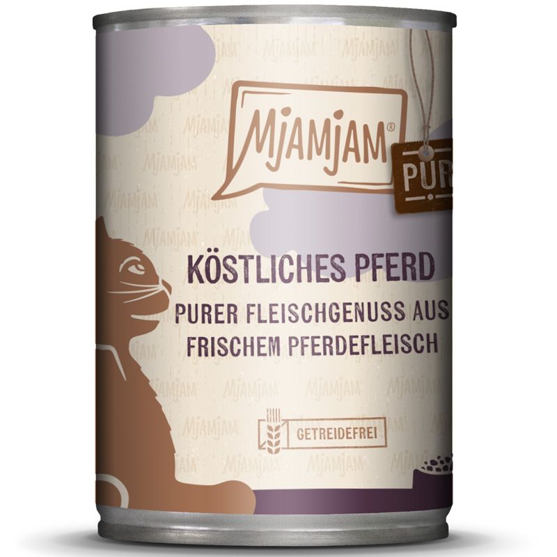 MjAMjAM Dose - Purer Fleischgenuss - Pferd Pur 400g