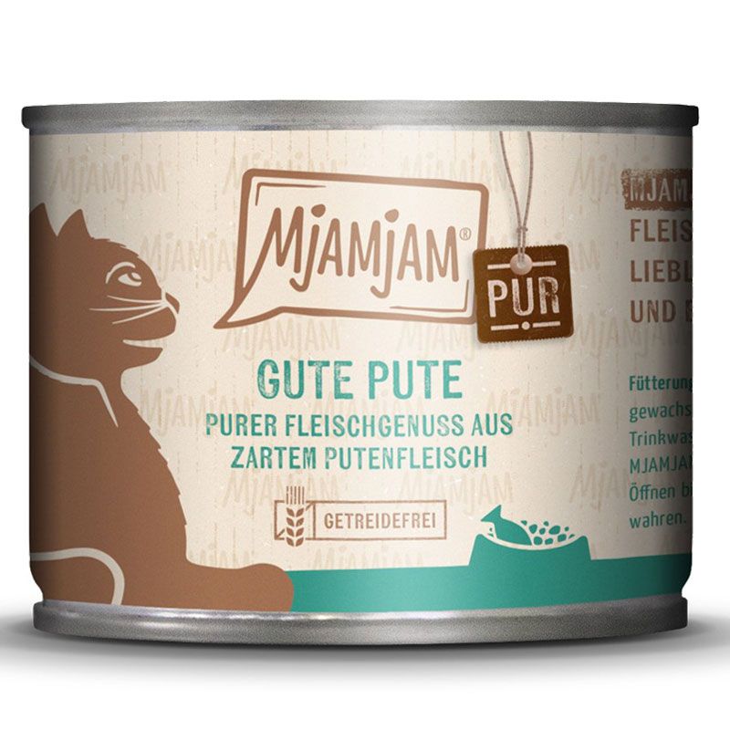 MjAMjAM Dose - Purer Fleischgenuss - Pute Pur 200g