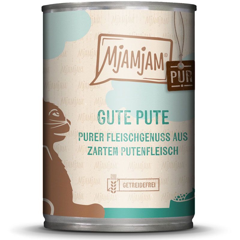 MjAMjAM Dose - Purer Fleischgenuss - Pute Pur 400g