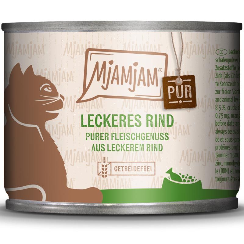 MjAMjAM Dose - Purer Fleischgenuss - Rind Pur 200g
