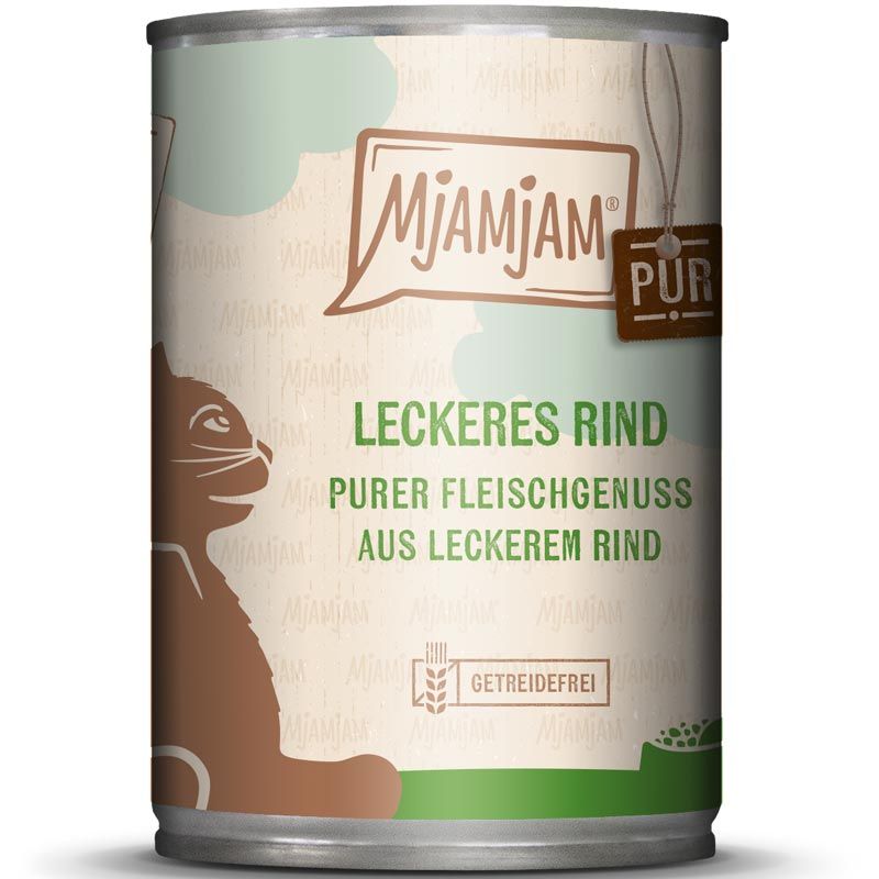 MjAMjAM Dose - Purer Fleischgenuss - Rind Pur 400g