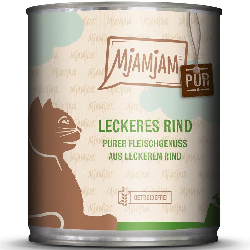 MjAMjAM Dose - Purer Fleischgenuss - Rind Pur 800g