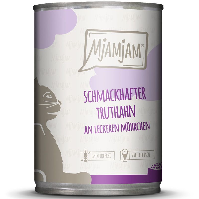 MjAMjAM Dose Truthahn + Möhrchen 400g