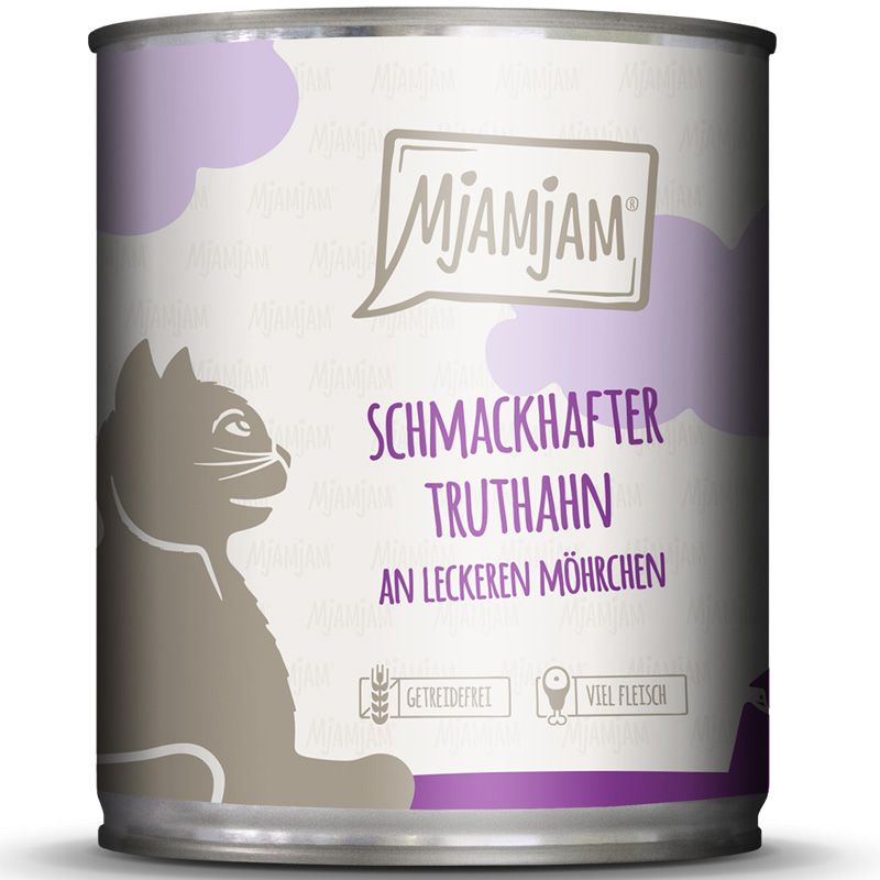 MjAMjAM Dose Truthahn + Möhrchen 800g