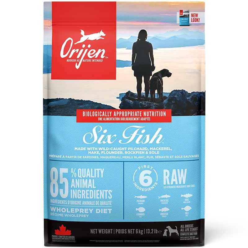 Orijen Dog Adult Six Fish 6 kg