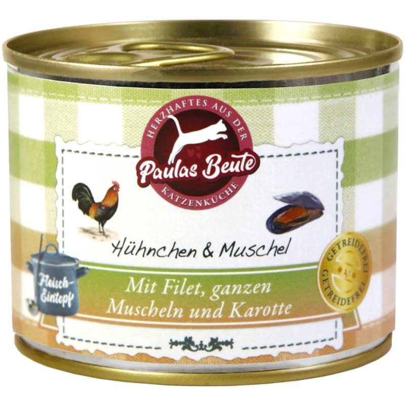 Paulas Beute Fleisch-Eintopf Hühnchen und Muschel 185g