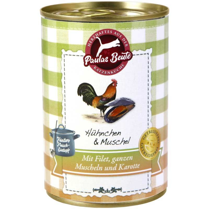 Paulas Beute Fleisch-Eintopf Hühnchen und Muschel 380g