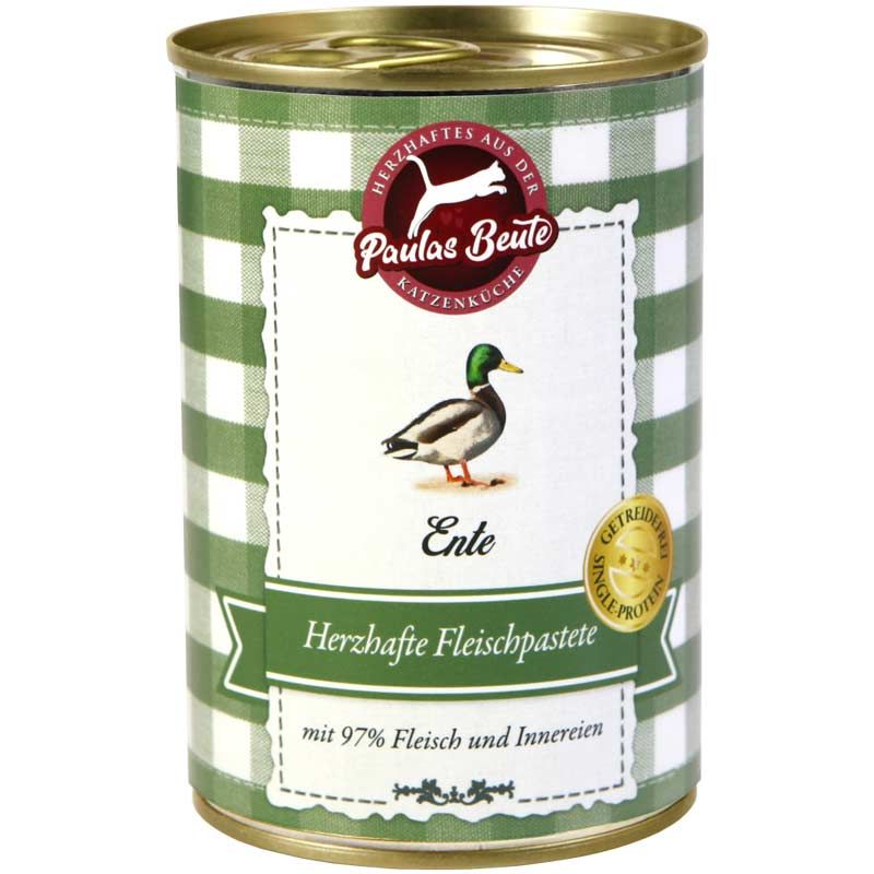 Paulas Beute Fleischpastete Ente 400g