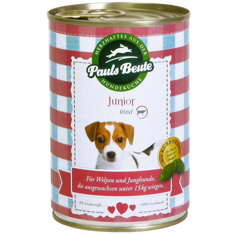 Pauls Beute JUNIOR Rind (getreidefrei) 400g