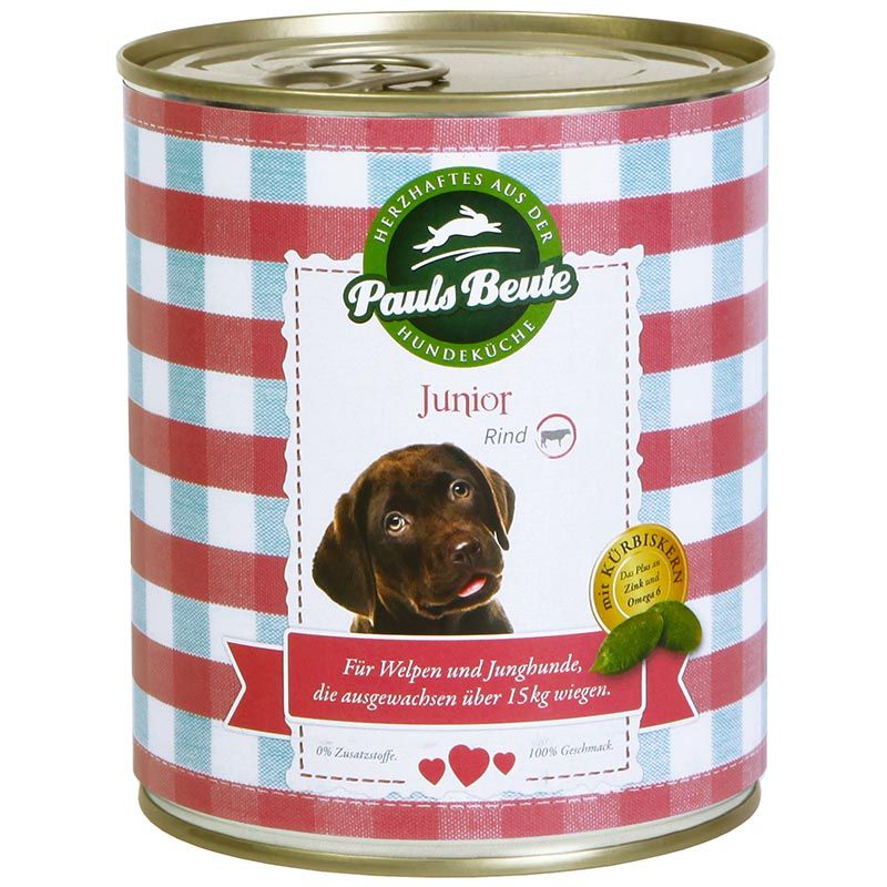 Pauls Beute JUNIOR Rind (getreidefrei) 800g