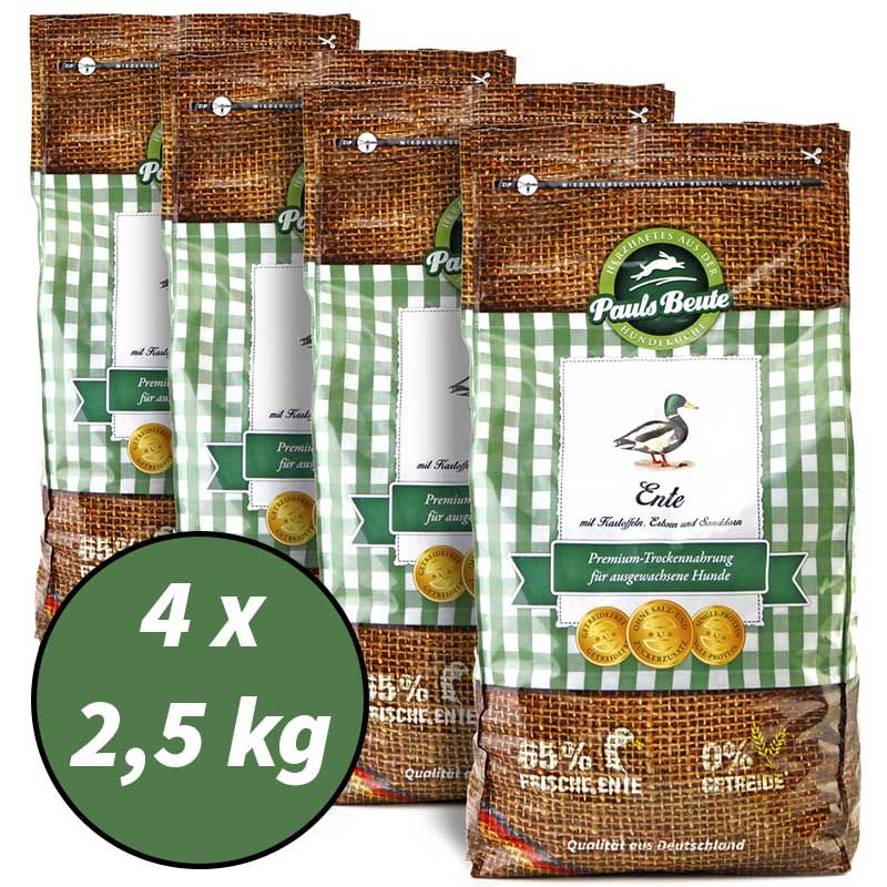 Pauls Beute Trockennahrung Ente 10 kg