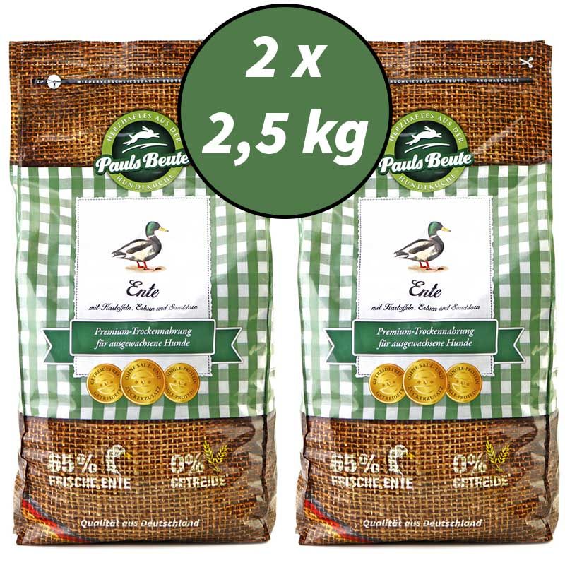 Pauls Beute Trockennahrung Ente 5 kg