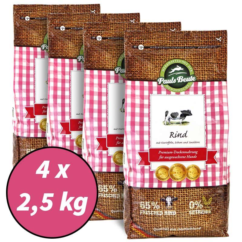 Pauls Beute Trockennahrung Rind 10 kg