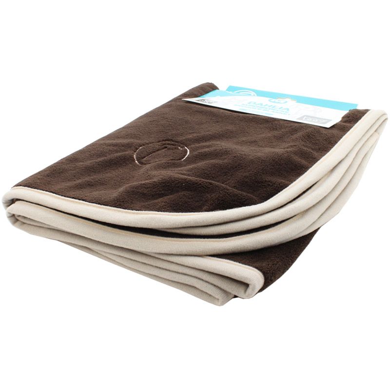 Petlando Kuscheldecke Dahlia, Gr. S 70x100cm, braun